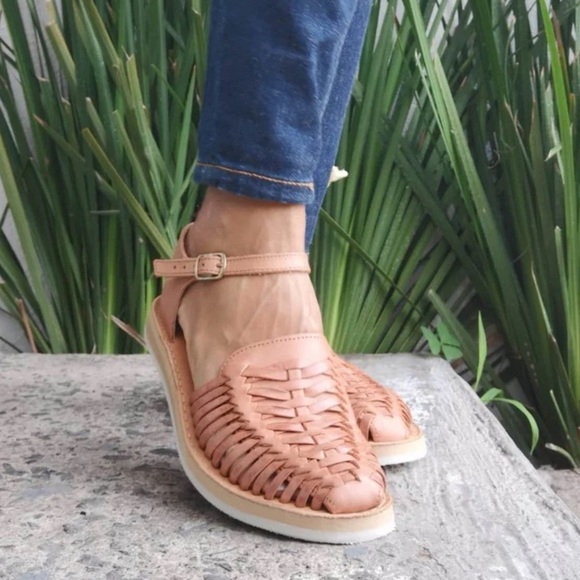 Macarena Collection Shoes - Macarena Collection | Huaraches Sandal with Ankle Buckle